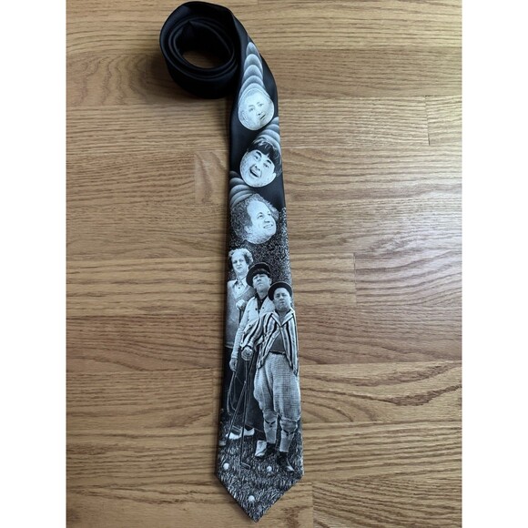 Three Stooges‎ Tie Golfing With Friends Original Ralph Marlin 1993 Vintage - Picture 1 of 7